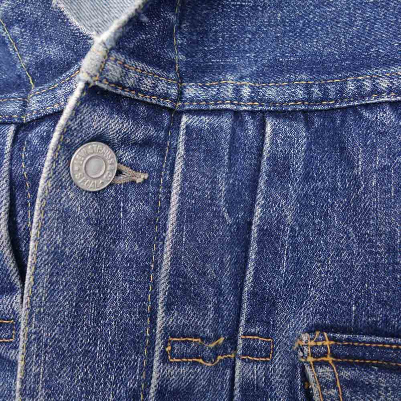 Levi's リーバイス ヴィンテージ オリジナル 507XX 刻印無 両面タブ デニム ジャケット インディゴブルー系【中古】