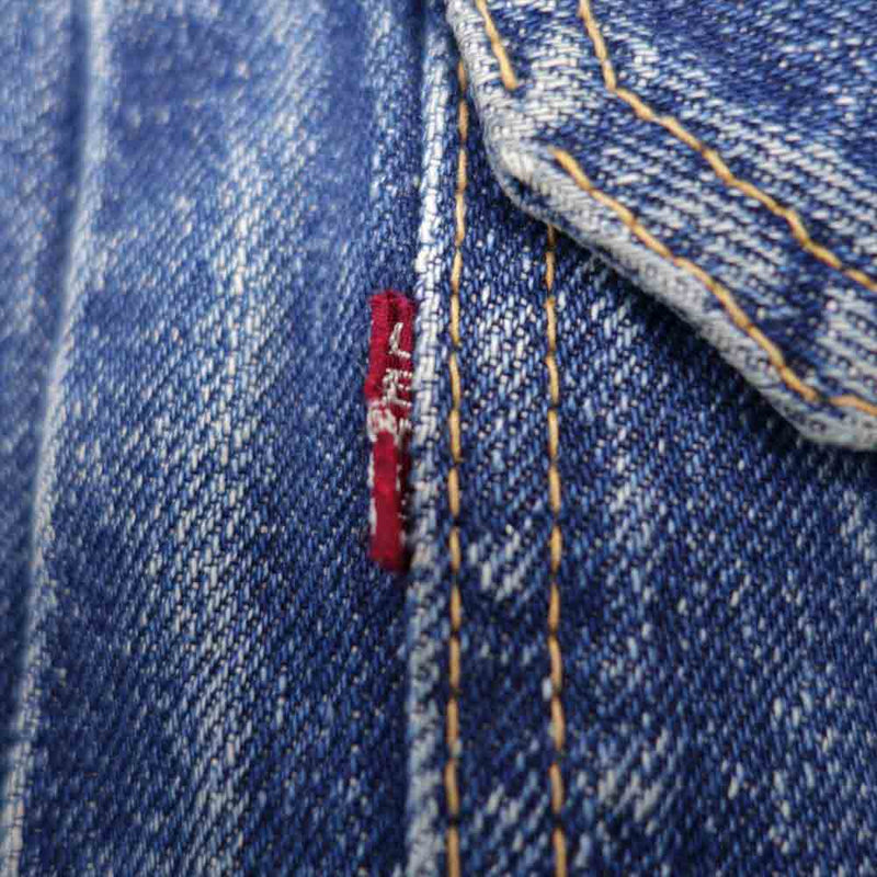 Levi's リーバイス ヴィンテージ オリジナル 507XX 刻印無 両面タブ デニム ジャケット インディゴブルー系【中古】